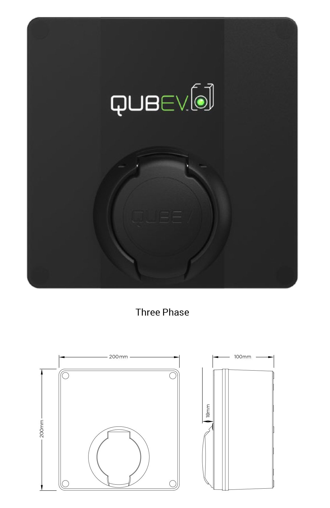 وحدة شحن السيارات الكهربائية 22كيلوواط