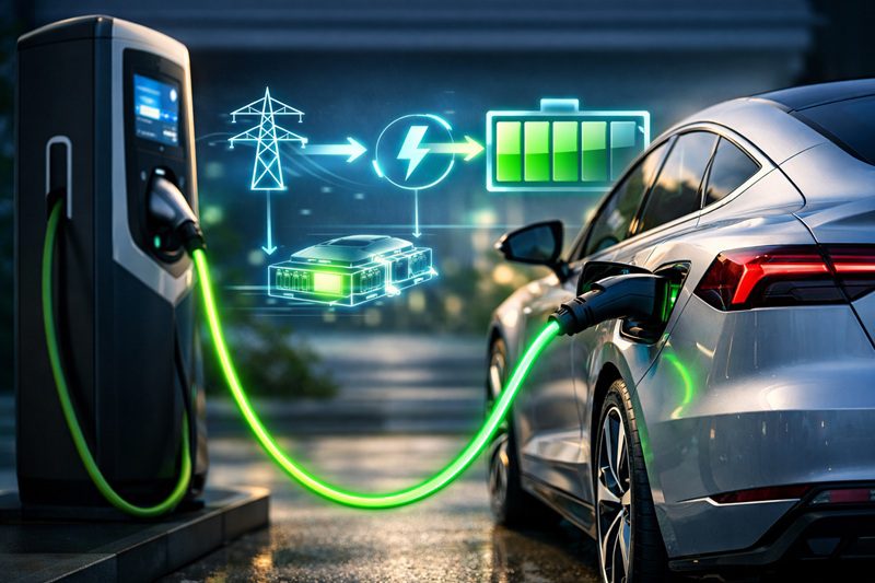 ما هو شحن السيارات الكهربائية وكيف يعمل؟
