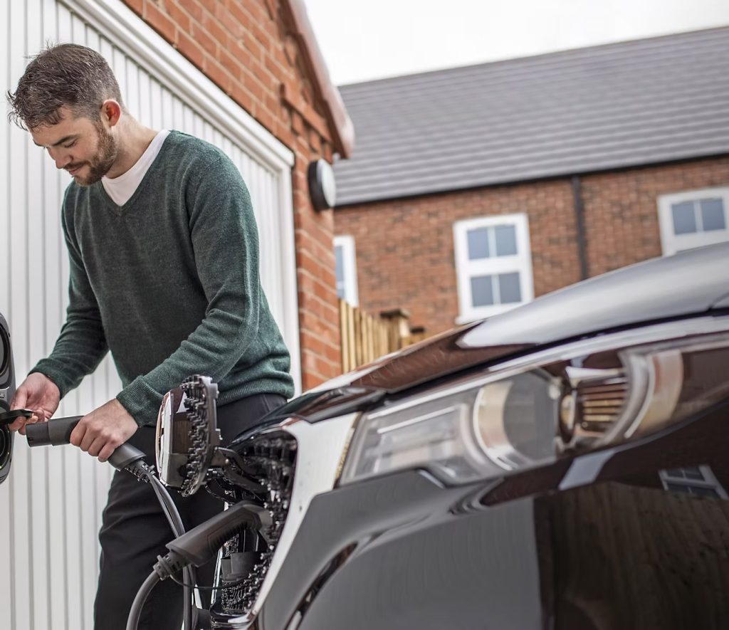 تركيب شاحن EV في المنزل