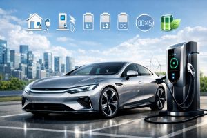 دليل شامل عن شحن السيارات الكهربائية