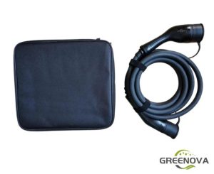 كابل شحن GREENOVA – (1فاز /5متر) Type 2 إلى GBT
