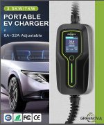 شاحن السيارات الكهربائية من GREENNOVA